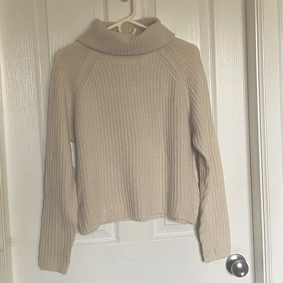 Garage Sweaters - Garage Cropped Turtleneck Sweater